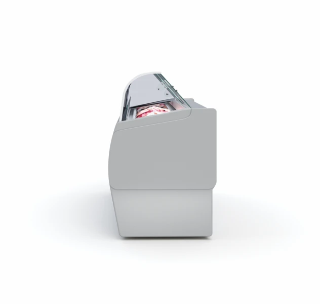 Reyon görünümlü difrizlerin aksine Sevel soğutma mühendisliği ve tasarım kalitesiyle SLM dondurma / gelato reyonu. Fişe takın ve kullanmaya başlayın